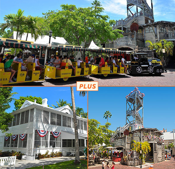 conch tour train truman museum and shipwreck museum package