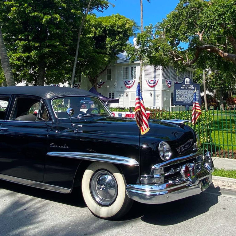 trumans limo at the little white house