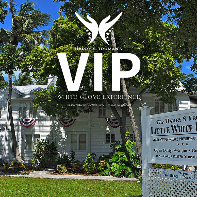 vip tour at the truman little white house